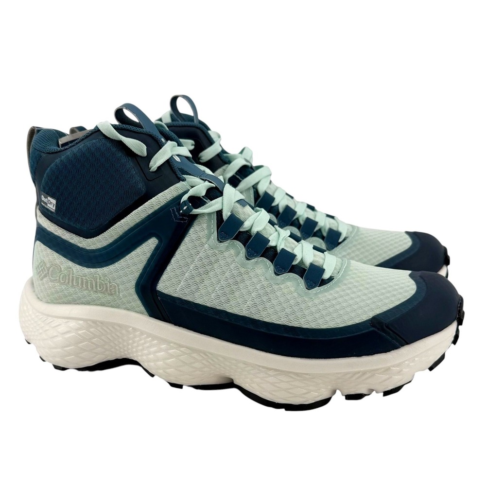 Columbia Escape Thrive Titanium Mid Outdry Hiking Boots Blue BL2979-405 Women 10